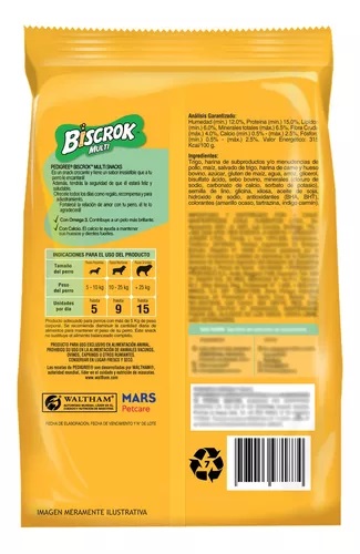 PEDIGREE BISCROK MULTI X 100G