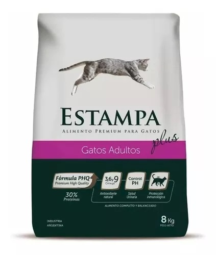 ESTAMPA GATO X 8KG