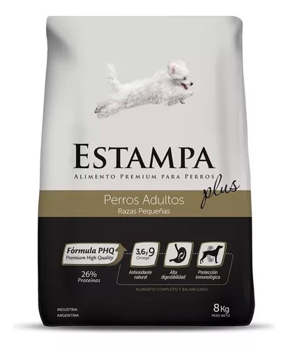 ESTAMPA PLUS RAZA PEQUEÑA X 8KG