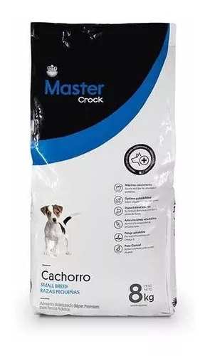 MASTER CROCK CACHORRO RAZA PEQUEÑA X 8KG