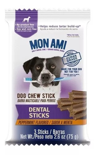 MON AMI DENTAL STICK X 3 UNID