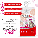 PIEDRAS SANITARIAS WONDERCAT ENCANTO DE AMOR 3.6KG