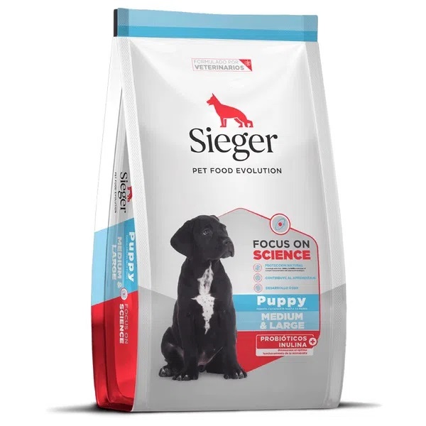 SIEGER CACHORRO MEDIUM & LARGE X 15KG