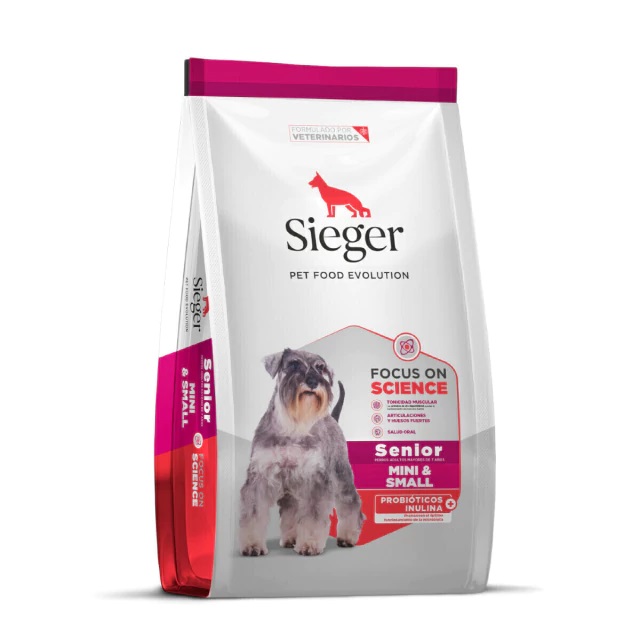 SIEGER SENIOR +7 RAZA PEQUEÑA X 3KG