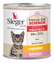 LATA SIEGER KITTEN POLLO X 340 GRS