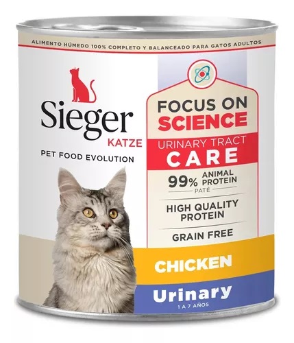 LATA SIEGER GATO URINARY X 340 GRS