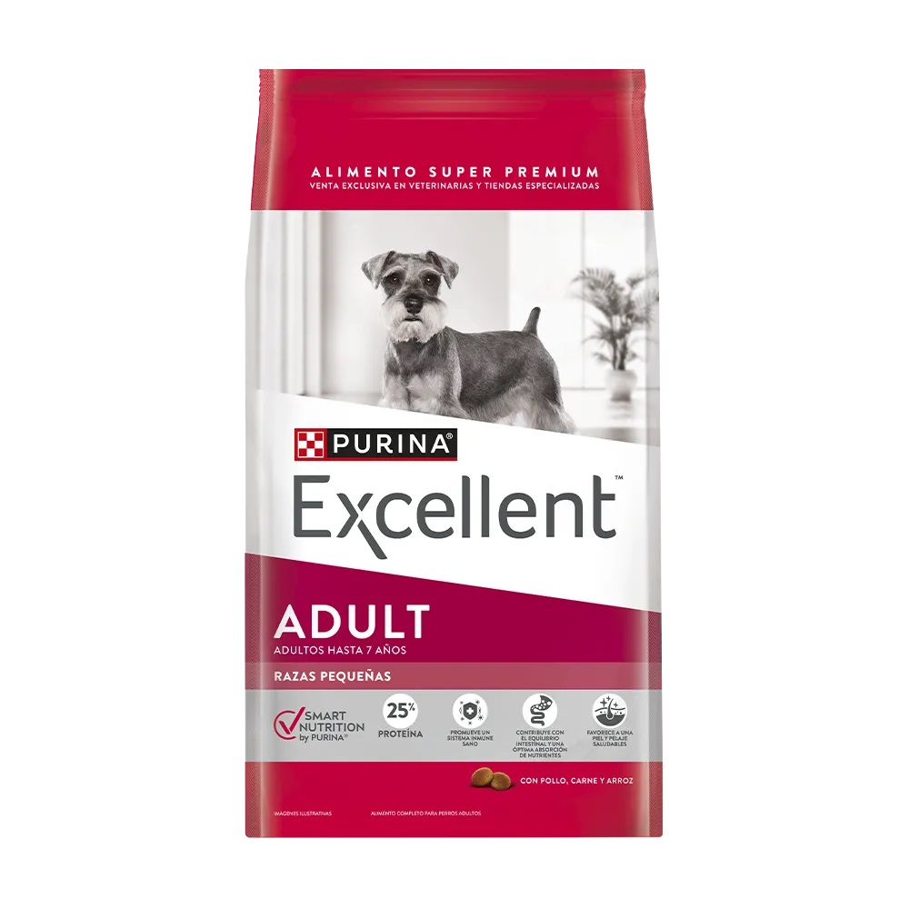 EXCELLENT ADULTO RAZAS PEQUEÑAS SMART X 3 KG