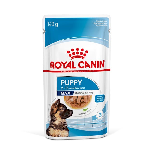 ROYAL POUCH MAXI PUPPY X 140 GRS