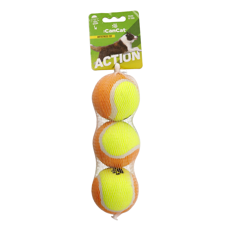 PELOTA DE TENIS X UNIDAD CANCAT (863)