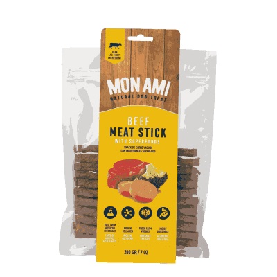 MON AMI MEAT STICK BEEF MEAT X 400 GRS