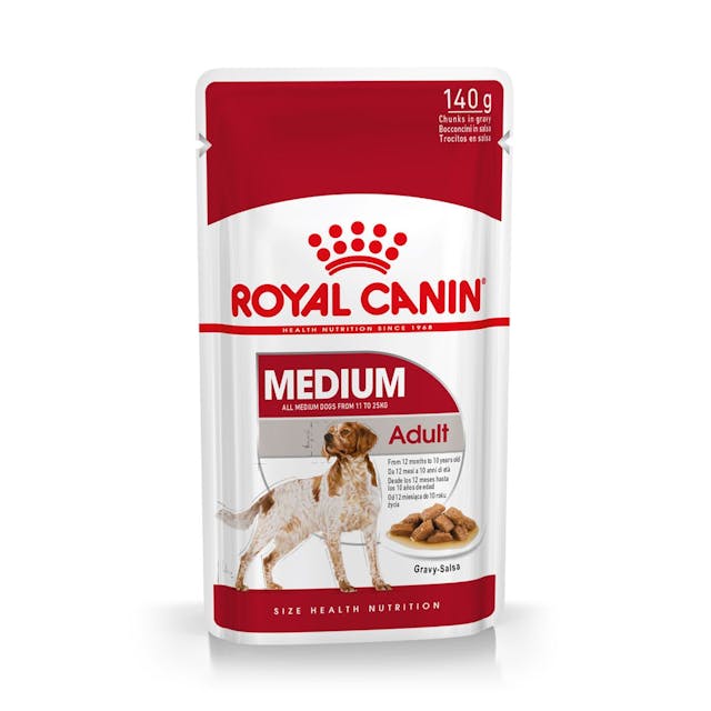 ROYAL POUCH MEDIUM ADULT  140G