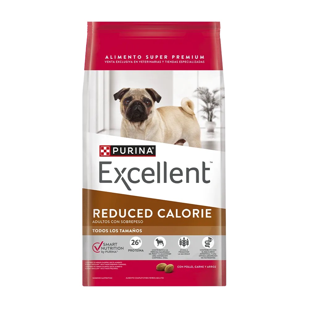 EXCELLENT DOG REDUCE CALORIAS X 3KG