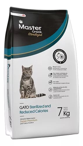 MASTER CROCK GATO CASTRADO 7 KG