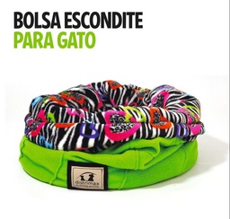 BOLSA ESCONDITE PARA GATO CHICA (0028) DISTRIMAX